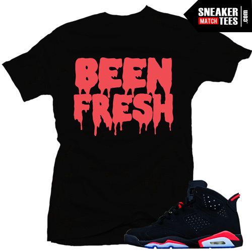 infrared 6s matching sneaker Luka for Retro 6 Infrared Black