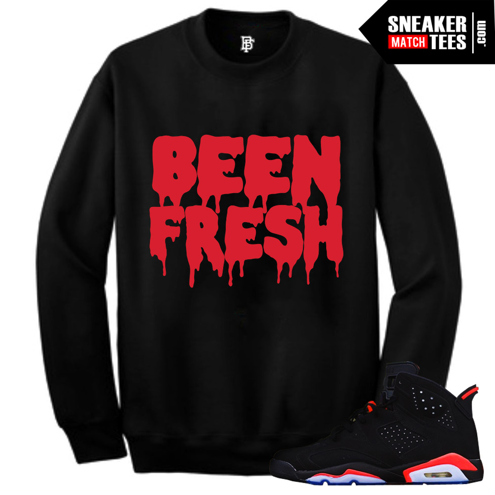 hoodies to match infrared 6s