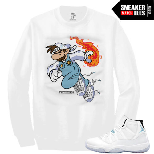 Legend Blue 11 shirts to match Jordan Retro 11 Legend Blue Sneaker Tee Streetwear Clothing