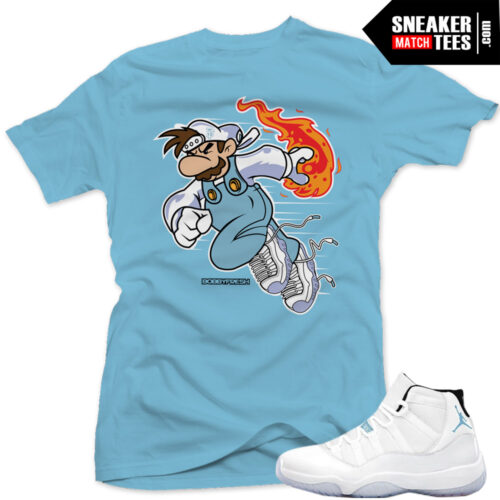 Legend Blue 11 matching shirts sneaker tees clothing
