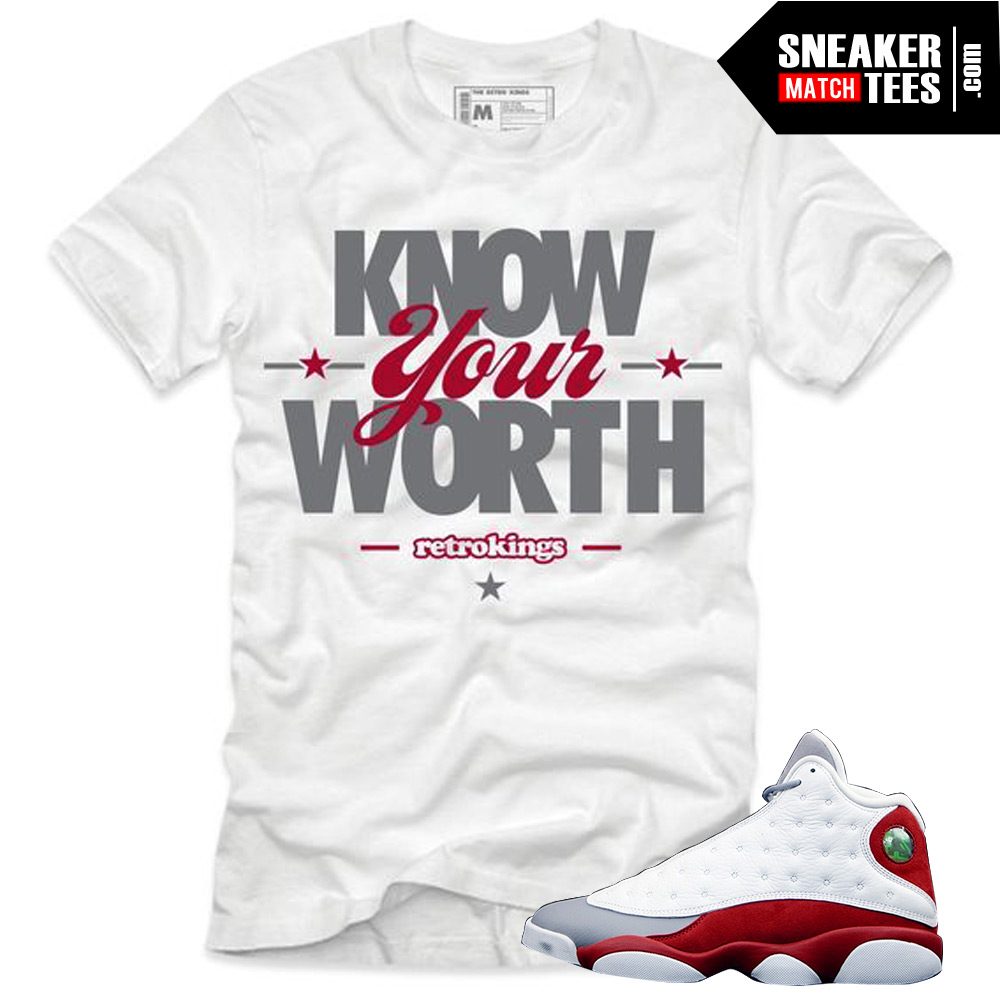 Grey Toe 13s | Worth Sneaker Tee