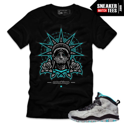 Sneaker with tees match Lady Liberty 10s new jordans streetwear Karmaloop nike shirts retro jordans 500x500