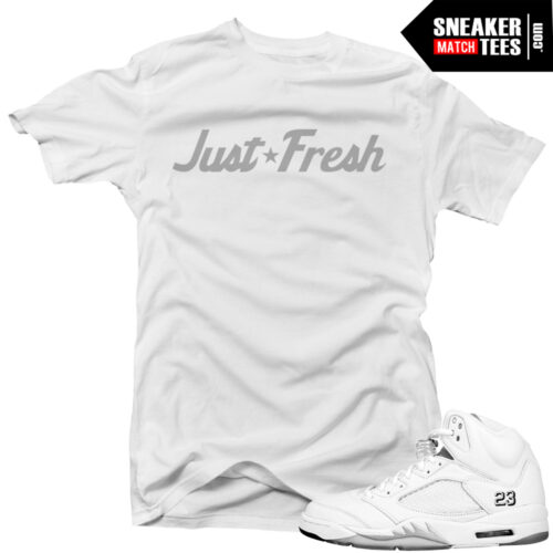 Metallic-Silver-5-shirts-to-match-Jordan-5-Metallic-Silver-Sneaker-tees-shirts online