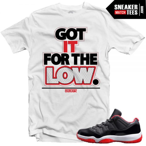 bred 11 jordan shirt