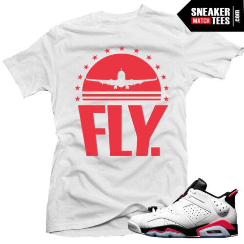 shirts to high infrared 6 low infrared white