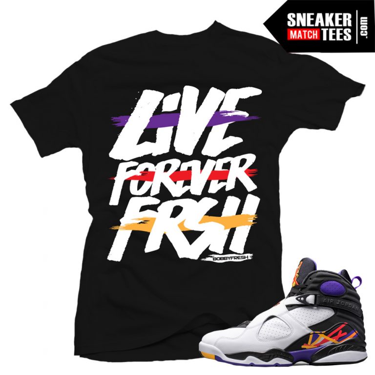 jordan 8 3 peat on feet