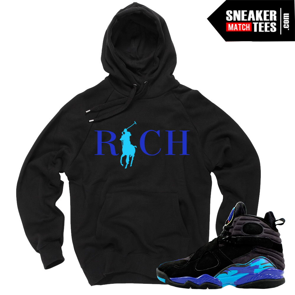 jordan retro 8 aqua shirt