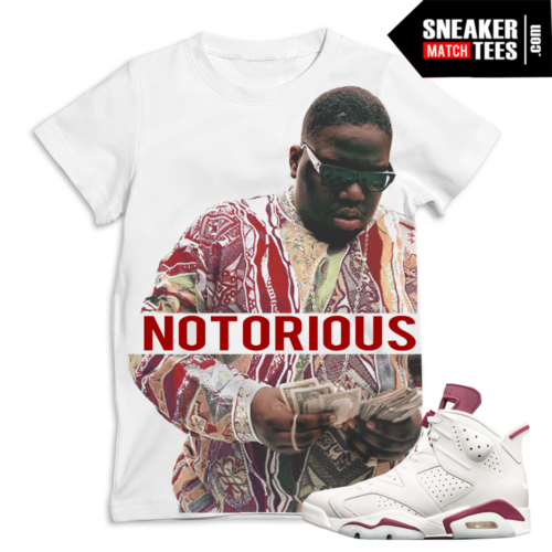 Maroon 6 matching sneaker tees Jordan 6 Retros