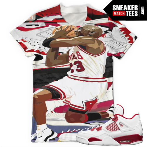T shirt to match Jordan Retros Sneaker Tees