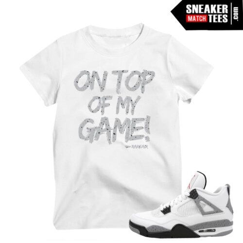 shirts Zoom Jordan 4 Cement OG