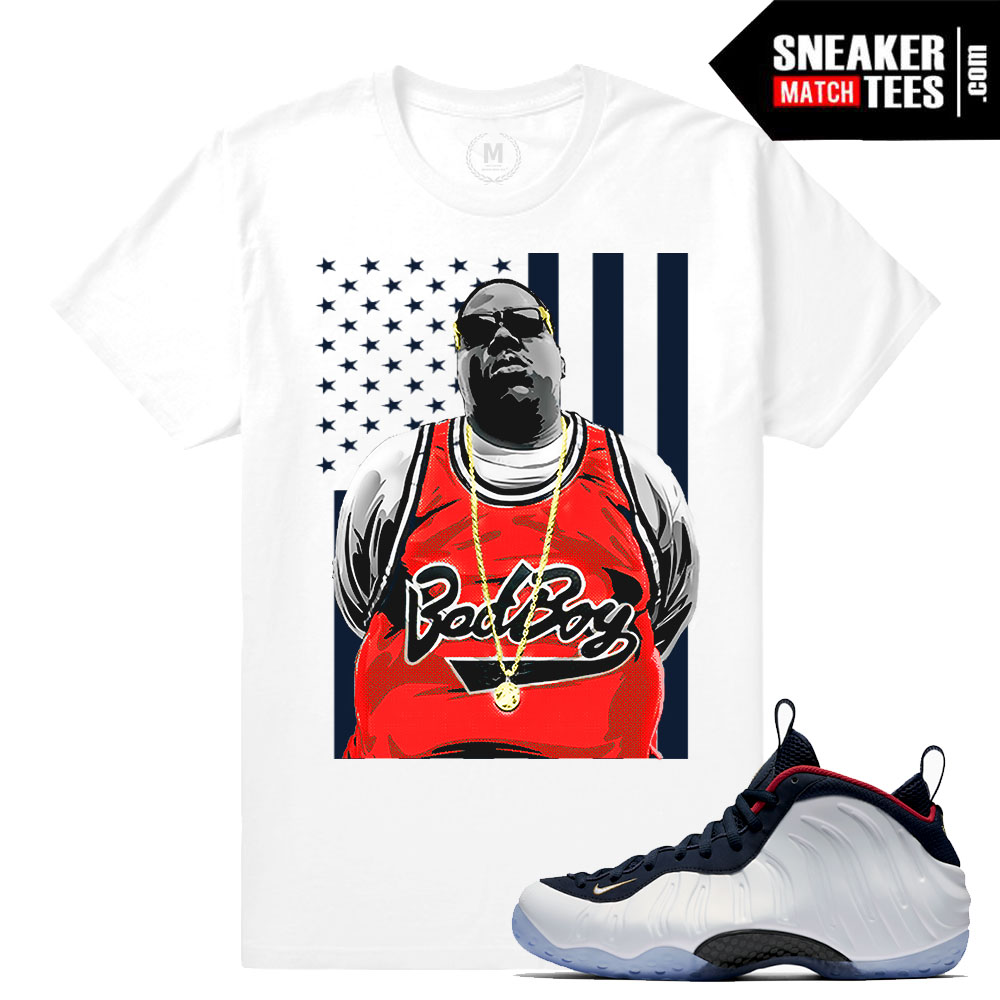 Olympic Foamposite t shirts match Nike | Sneaker Match Tees