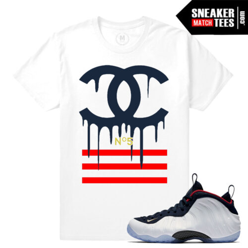 Sneaker tees Olympic Foams Match T shirts
