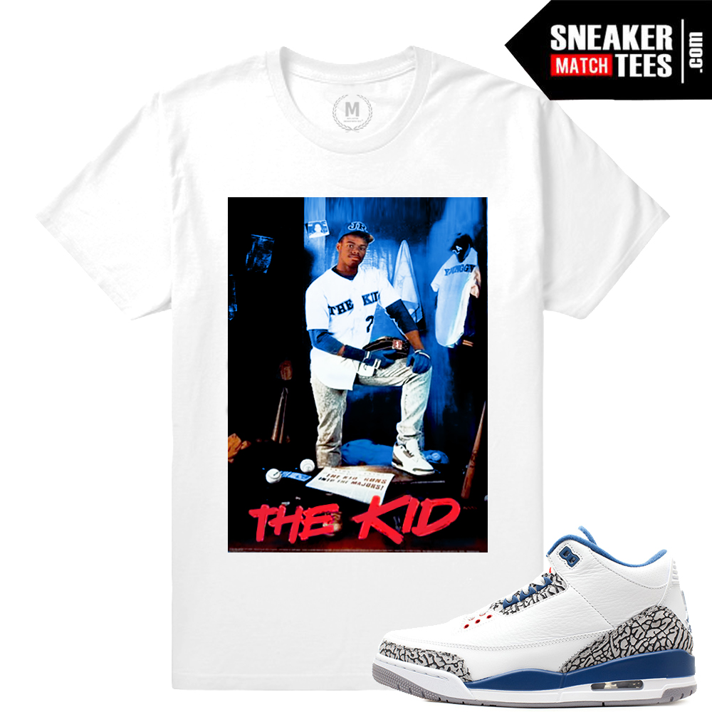 True Blue 3s OG t shirt match | Sneaker Match Tees