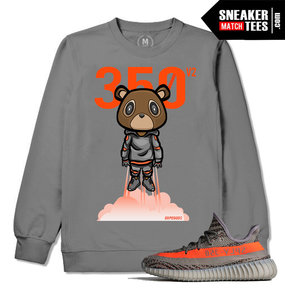 yeezy grey sweatshirt