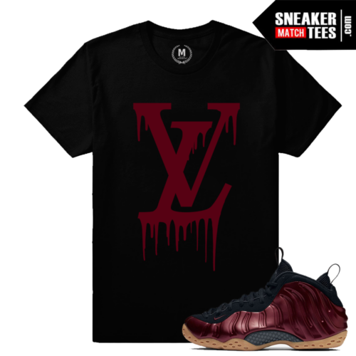 Sneaker Shirts Red-Black Nike Maroon