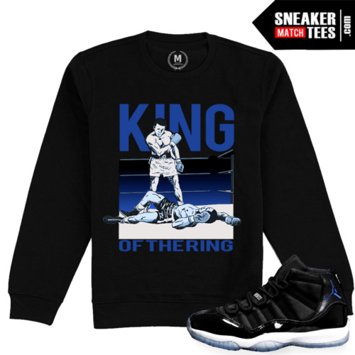 Jordan 11 Space Jam Matching Sweatshirt Crewneck