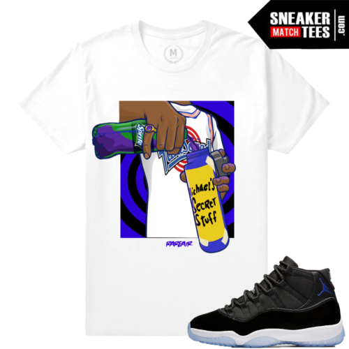 Shirts Match Space Jam 11s Sneakers