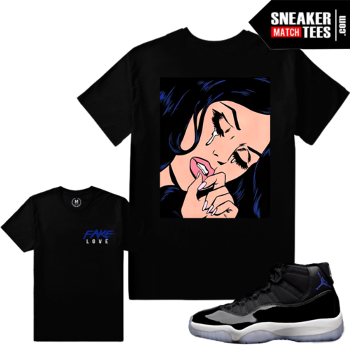 Space Jam 11 Matching Sneaker red Tees