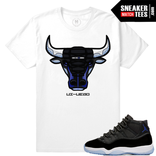 Jordan 11 Space Jams Match Shirt