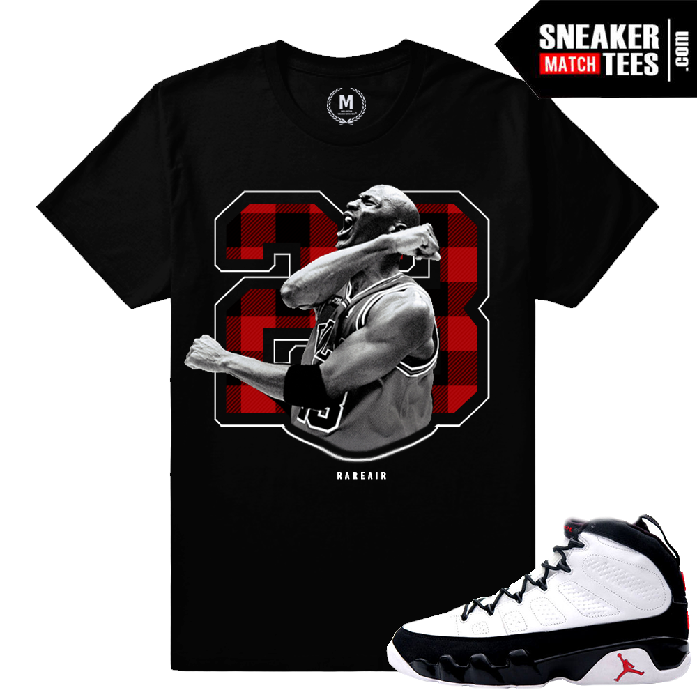 Jordan 9 OG T shirt Matching | Sneaker Match Tees Space Jam 9