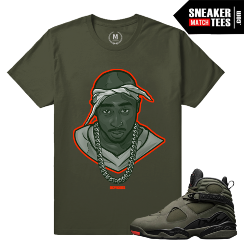 Sneaker Tees Match slides Jordan 8 Take Flight