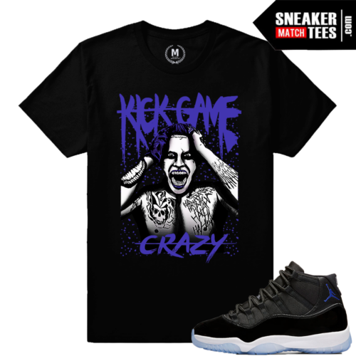 Space Jam 11 Concord Purple Match T shirts