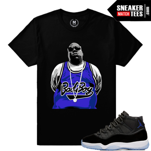 Tee Shirt Match Space Jam 11 Jordans