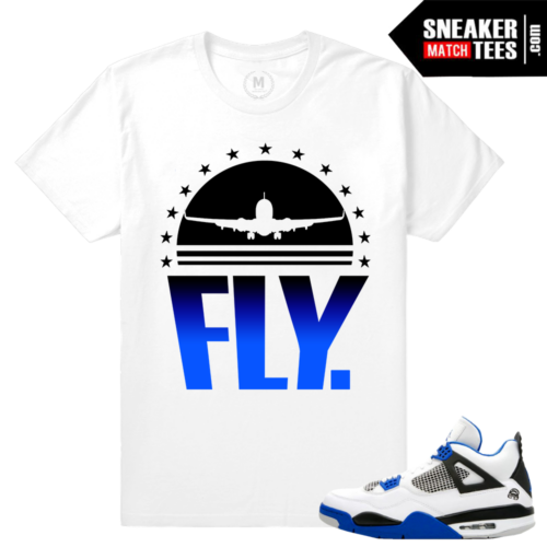 Air Jordan 4 Motorsports matching tee shirt