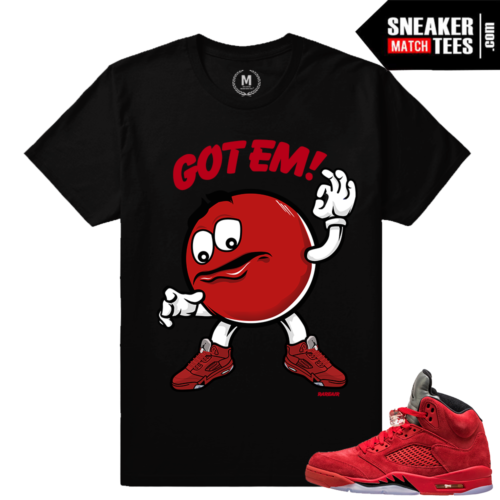 Air Jordan Retro 5 sneaker tees
