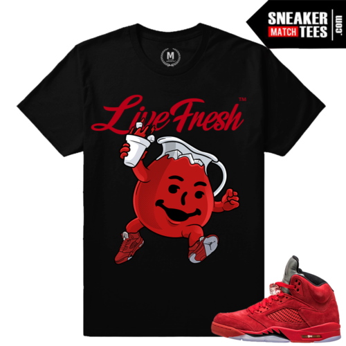 Jordan 5s Sneaker tee