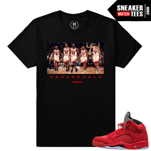 Jordan Retros 5 sneaker tee shirt