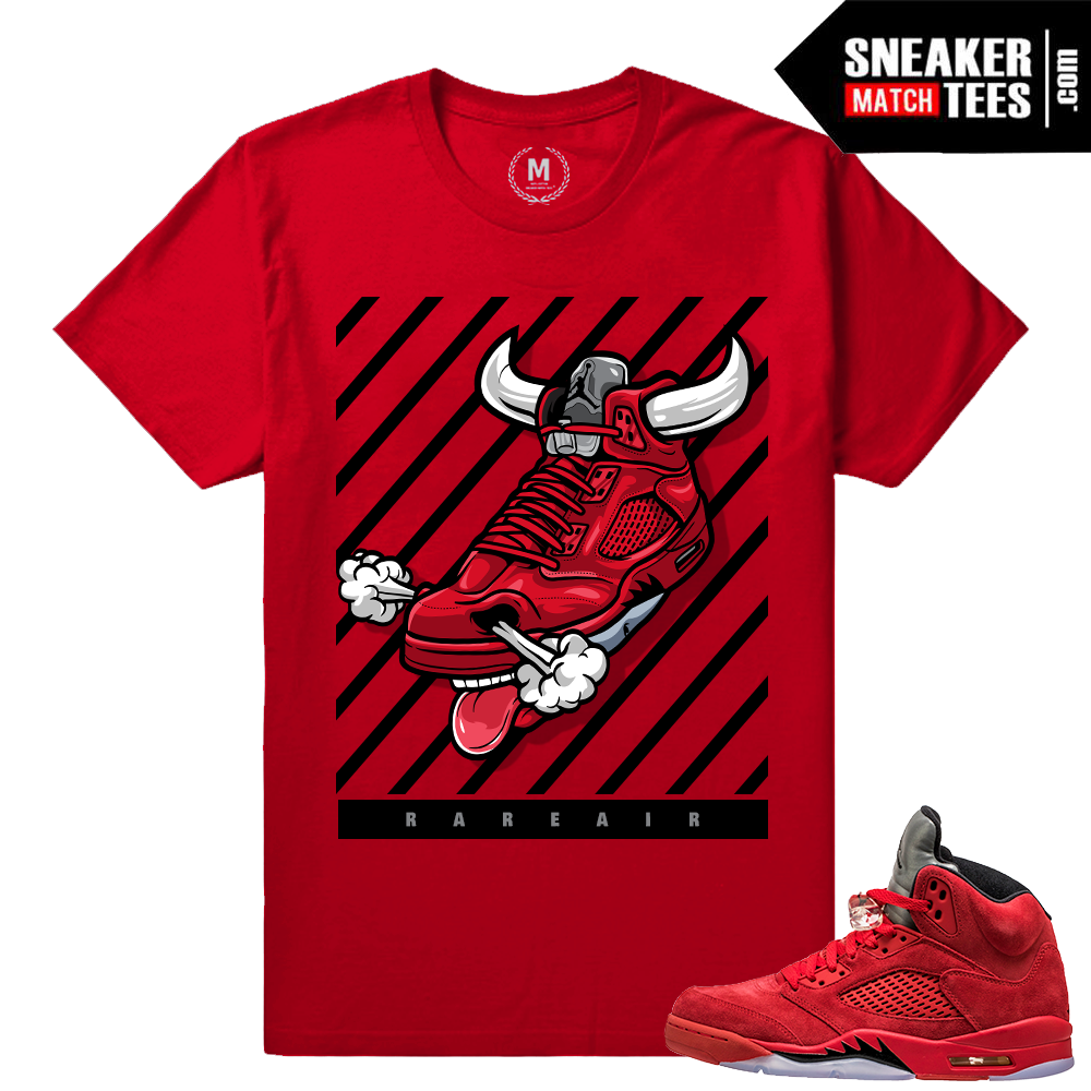 ritmo to match Jordans Red Suede 5s
