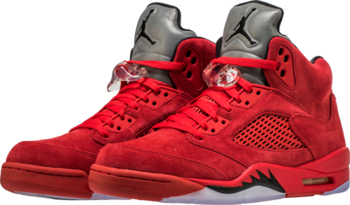 Air Jordan 5 Red Suede