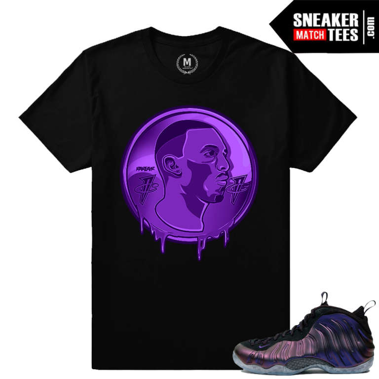Foamposites Eggplant Foams shirts to match