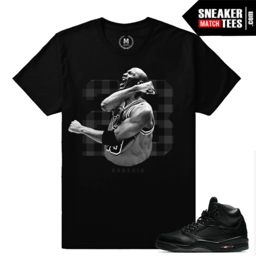 Jordan 5 Pinnacle Black T shirt