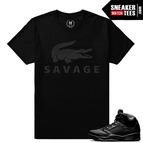 Jordan 5s outfits Black Pinnacle