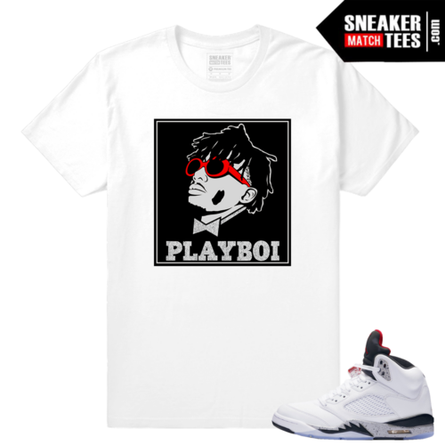 Cement 5s sneaker matching tees