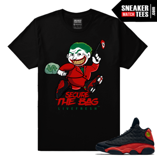 Jordan 13 Bred Sneaker tees Collection Bred 13s