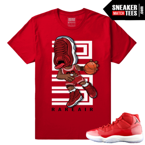 Sneakerhead Gym red 11s