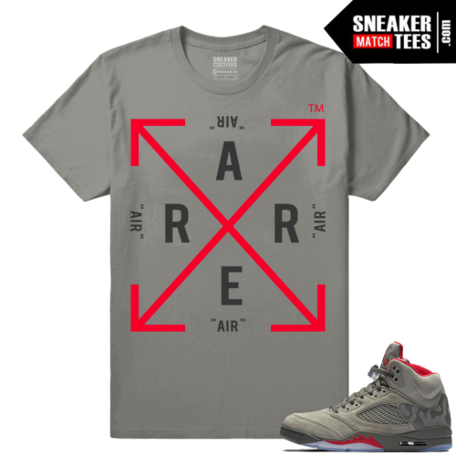 Jordan 5 Camo Streetwear Sneaker shirts