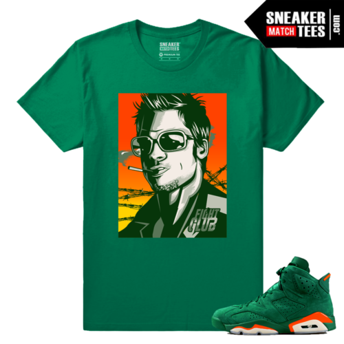 Gatorade 6s Green Sneaker tees Tyler Durden