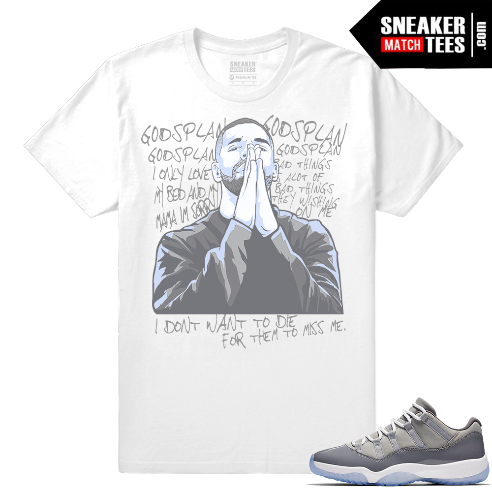 Air XII Jordan 11 Cool Grey Shirt