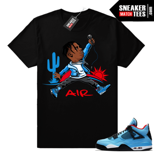 Cactus Jack 4 sneaker tee shirt