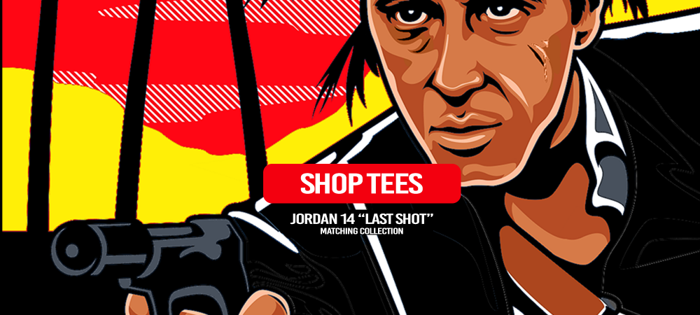 Jordan 14 Last shot shirt releases this week