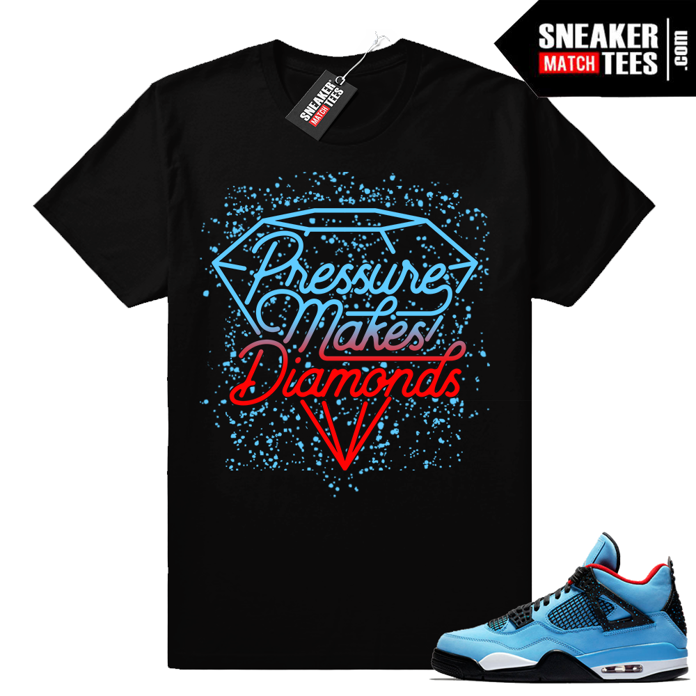 Jordan 4 Cactus Jack match shirt outfit