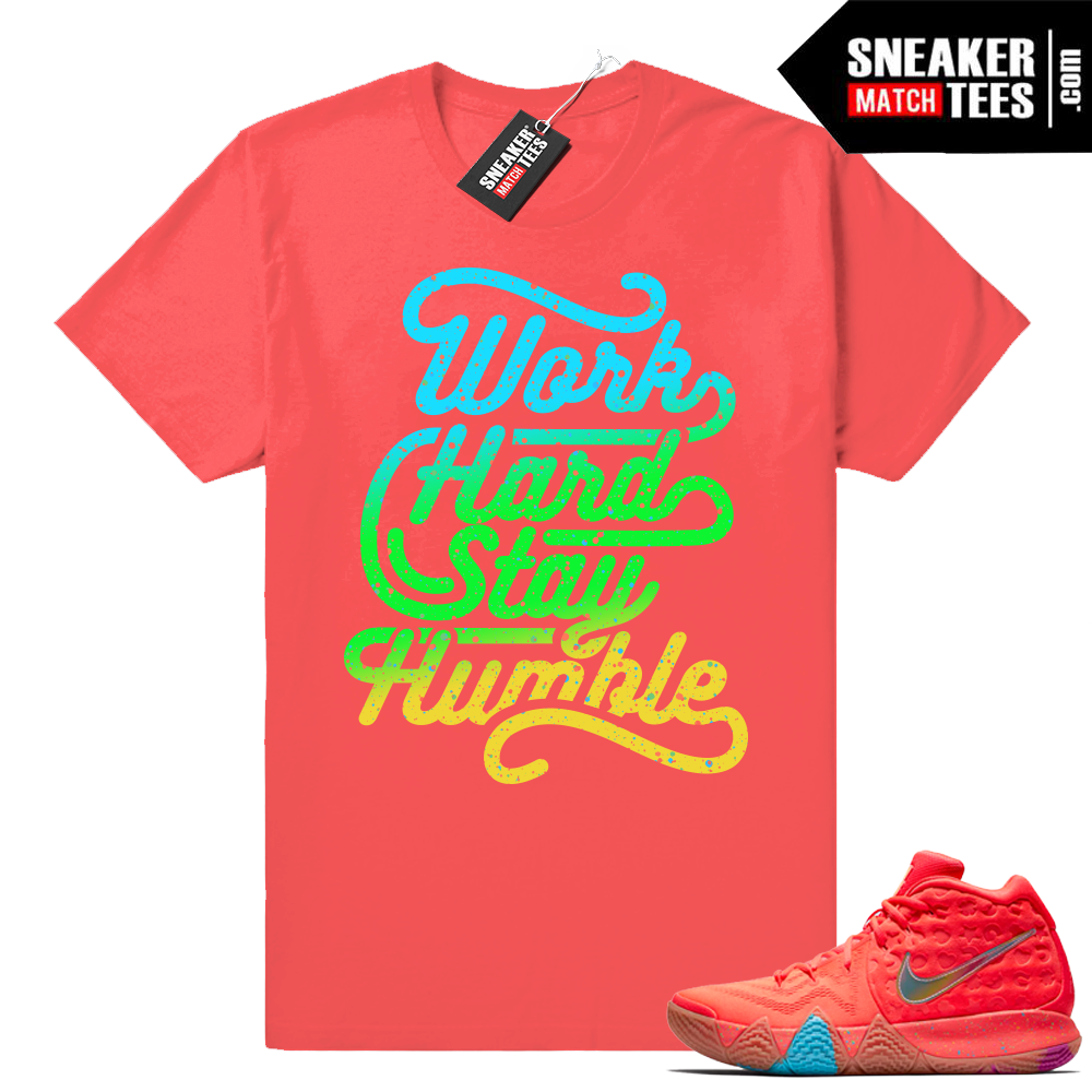 Kyrie 4 Lucky Charms shirts