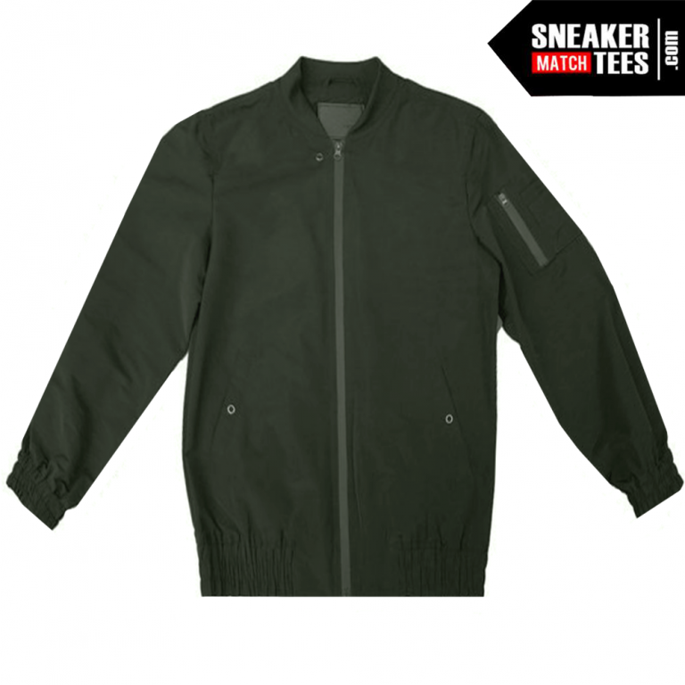 Bomber Jacket Olive Green Sneaker Match Tees Clothing Shop