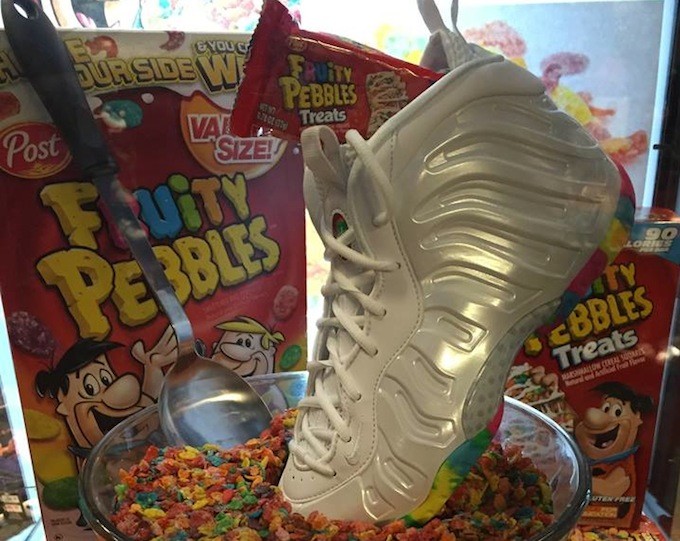 foams shoes fruity pebbles