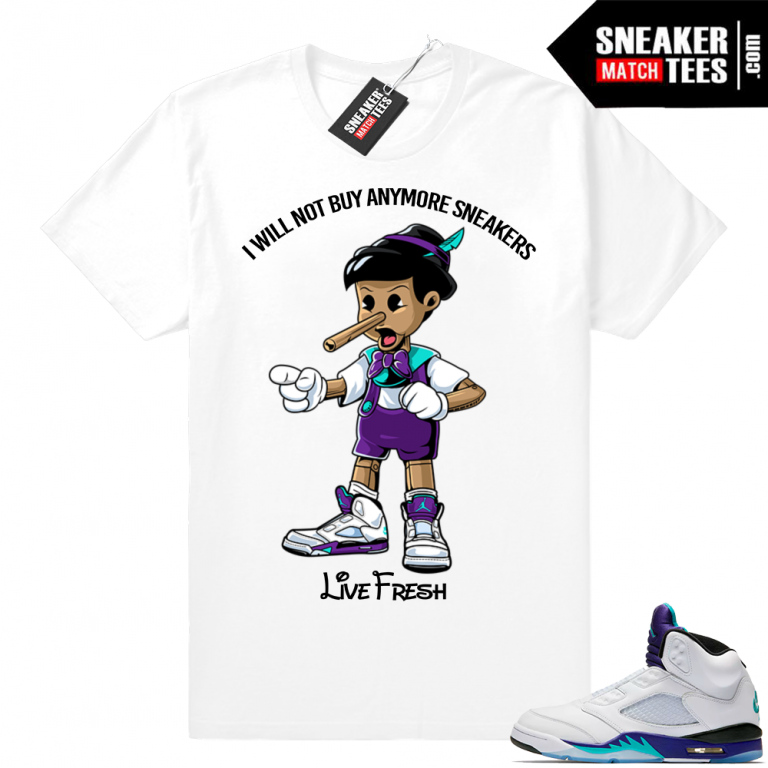 Jordan Grape Shirt match Sneaker Match Tees