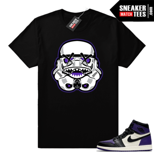 Jordan retro 1 Court Purple shirts